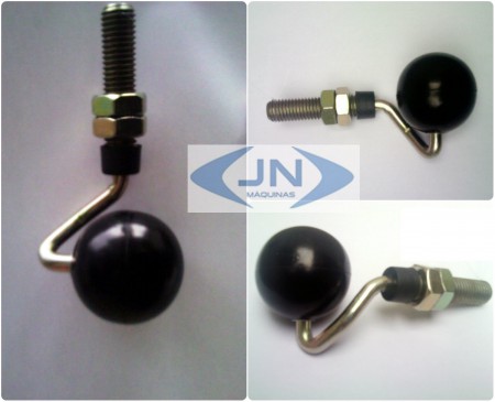 Rodizios de esferas emborrachadas ( Bola Maluca ) 50 mm